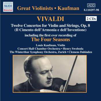 2CD Various: Twelve Concertos For Violin And Strings, Op.8