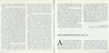 CD Antonio Vivaldi: Violin Concertos, Op. 8 Nos. 5–12