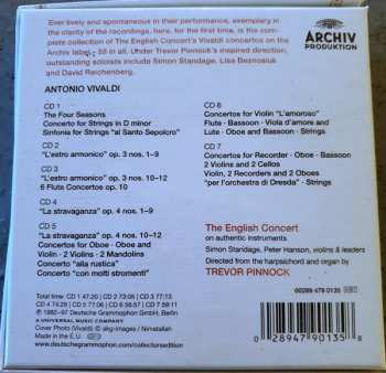 7CD/Coffret Antonio Vivaldi: Stravaganza: 55 Concertos