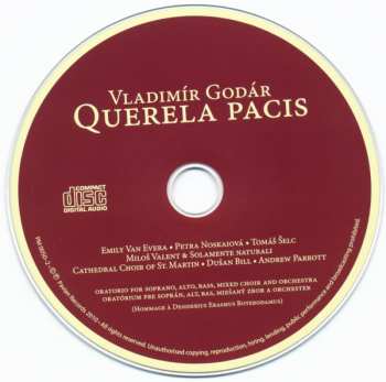 CD Vladimír Godár: Querela Pacis