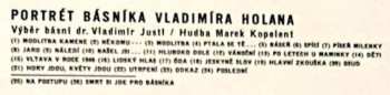 LP Vladimír Holan: Portrét Básnika Vladimíra Holana