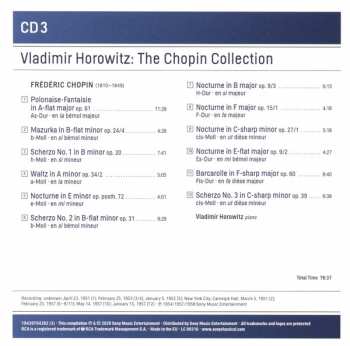 7CD/Coffret Vladimir Horowitz: The Chopin Collection