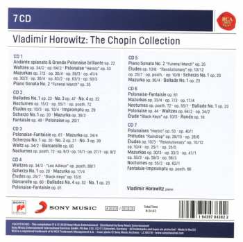 7CD/Coffret Vladimir Horowitz: The Chopin Collection