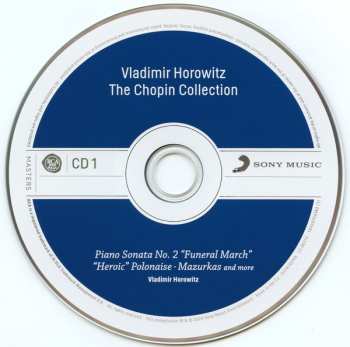 7CD/Coffret Vladimir Horowitz: The Chopin Collection