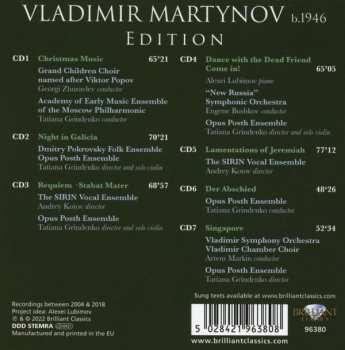 7CD/Coffret Vladimir Martynov: Martynov Edition