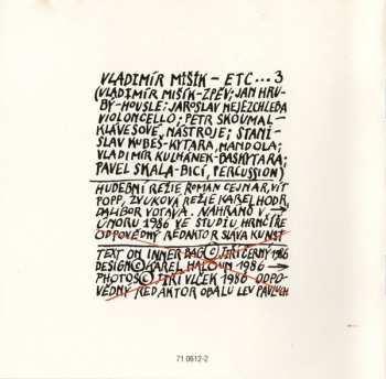 CD Vladimír Mišík: Etc…3