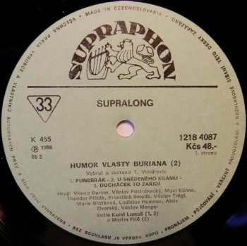 LP Vlasta Burian: Humor Vlasty Buriana 2