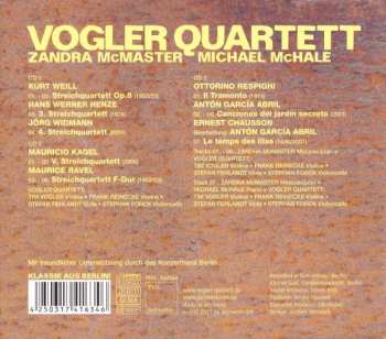 3CD/Coffret Vogler Quartett: Vogler Quartett