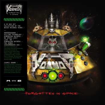 5CD/DVD/Coffret Voïvod: Forgotten In Space DLX