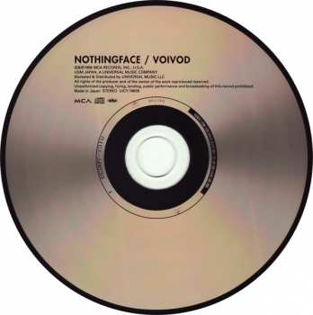 CD Voïvod: Nothingface LTD