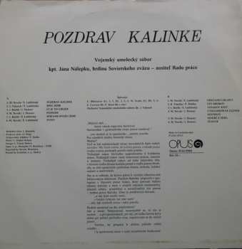 LP VUS-u: Pozdrav Kalinke