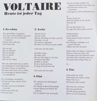 CD Voltaire: Heute Ist Jeder Tag