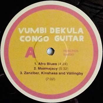 LP Kahanga "Master Vumbi" Dekula: Congo Guitar