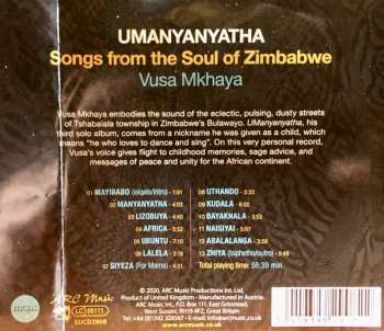CD Vusa Mkhaya: Umanyanyatha * Songs From The Soul Of Zimbabwe