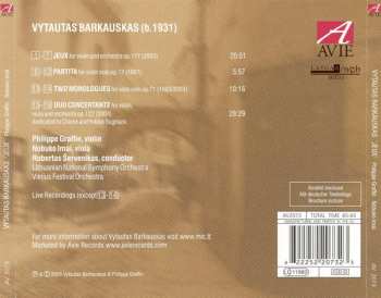 CD Vytautas Barkauskas: Jeux
