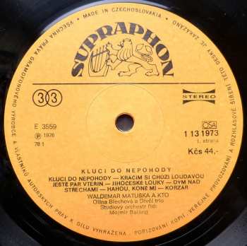 LP Waldemar Matuška: Kluci Do Nepohody