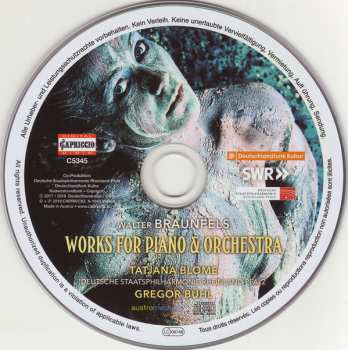 CD Staatsphilharmonie Rheinland-Pfalz: Works For Piano & Orchestra (Witches' Sabbath Op. 8 / Hebridean Dances Op. 70 / Concert Piece Op. 64)