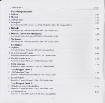 2CD Claude Debussy: Walter Gieseking Plays Debussy The First Columbia Recordings