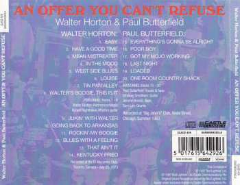 CD Walter Horton: An Offer You Can't Refuse