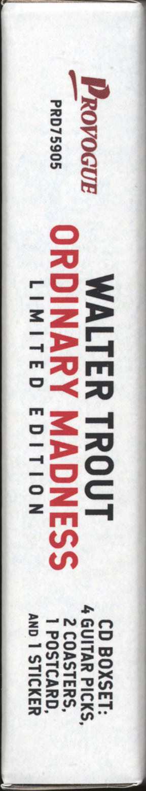 CD/Coffret Walter Trout: Ordinary Madness DLX | LTD