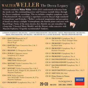 20CD/Coffret Walter Weller: The Decca Legacy
