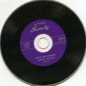 4CD/Coffret Wanda Jackson: Right Or Wrong