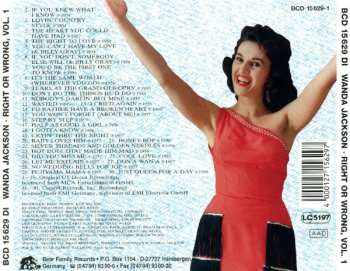 4CD/Coffret Wanda Jackson: Right Or Wrong