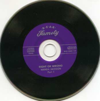 4CD/Coffret Wanda Jackson: Right Or Wrong