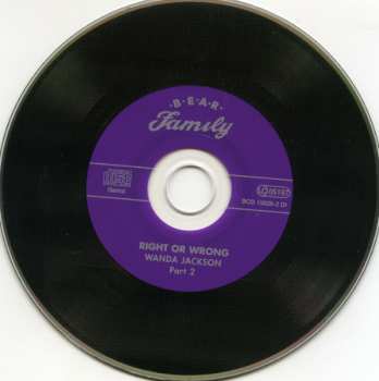 4CD/Coffret Wanda Jackson: Right Or Wrong