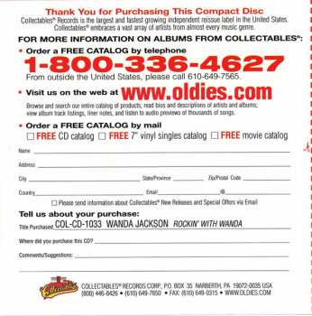 CD Wanda Jackson: Rockin' With Wanda