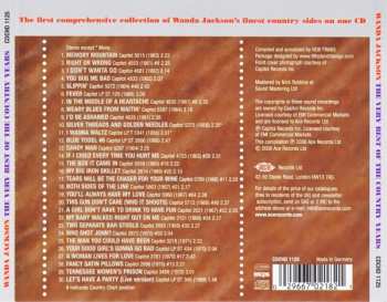 CD Wanda Jackson: The Very Best Of The Country Years