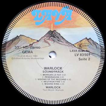LP Warlock: Warlock - Soundtrack Zum Rockballett