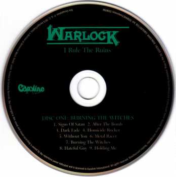 4CD/Coffret Warlock: I Rule The Ruins