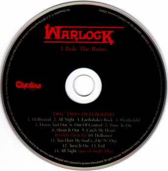 4CD/Coffret Warlock: I Rule The Ruins