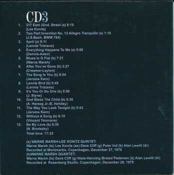 4CD/Coffret Lee Konitz: Two Not One