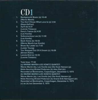 4CD/Coffret Lee Konitz: Two Not One