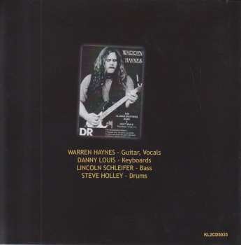 2CD Warren Haynes: Live At Emerson College Boston November '93