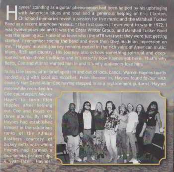 2CD Warren Haynes: Live At Emerson College Boston November '93