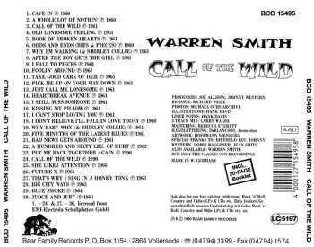 CD Warren Smith: Call Of The Wild