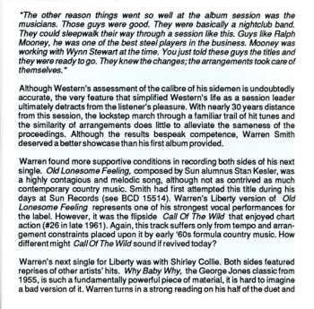 CD Warren Smith: Call Of The Wild