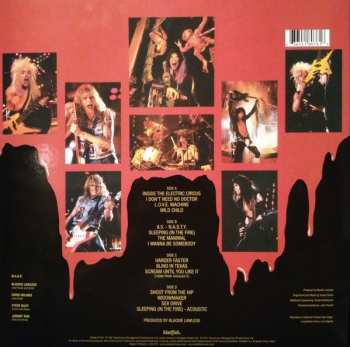 2LP W.A.S.P.: Live...In The Raw