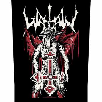 Merch Watain: Décoration arrière Inverted Cross