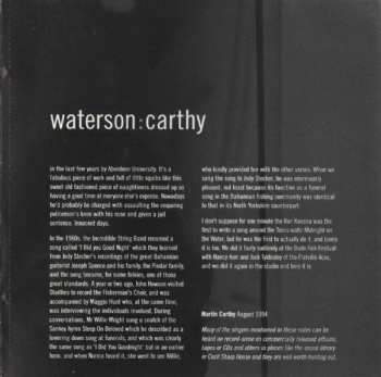 CD Waterson:Carthy: Waterson:Carthy