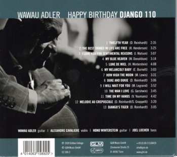 CD Wawau Adler: Happy Birthday Django 110