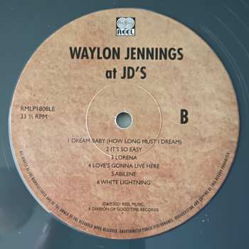 LP Waylon Jennings: At JD's CLR