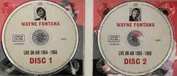 2CD Wayne Fontana: Live On Air 1964 - 1968 NUM
