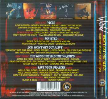 4CD/Coffret Waysted: Won't Get Out Alive (Waysted Volume One 1983-1986)