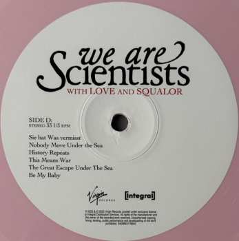 2LP We Are Scientists: With Love And Squalor CLR | DLX