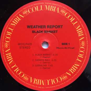 LP Weather Report: Black Market