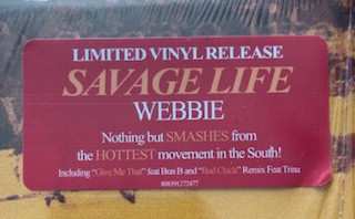 2LP Webbie: Savage life